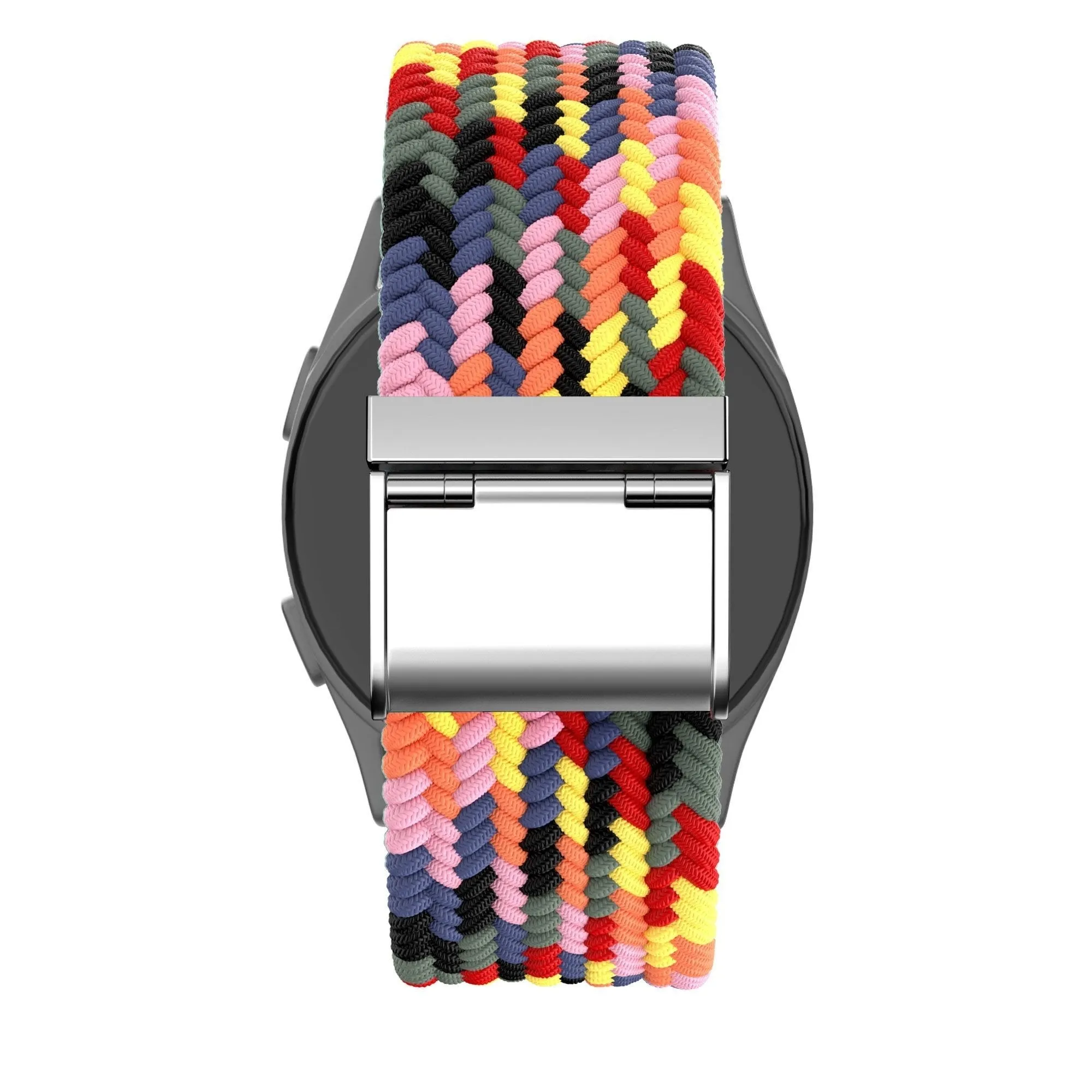 Clearance Price Bandz Amazfit GTS 4 Woven Nylon Strap (Colourful)  Limited Release!