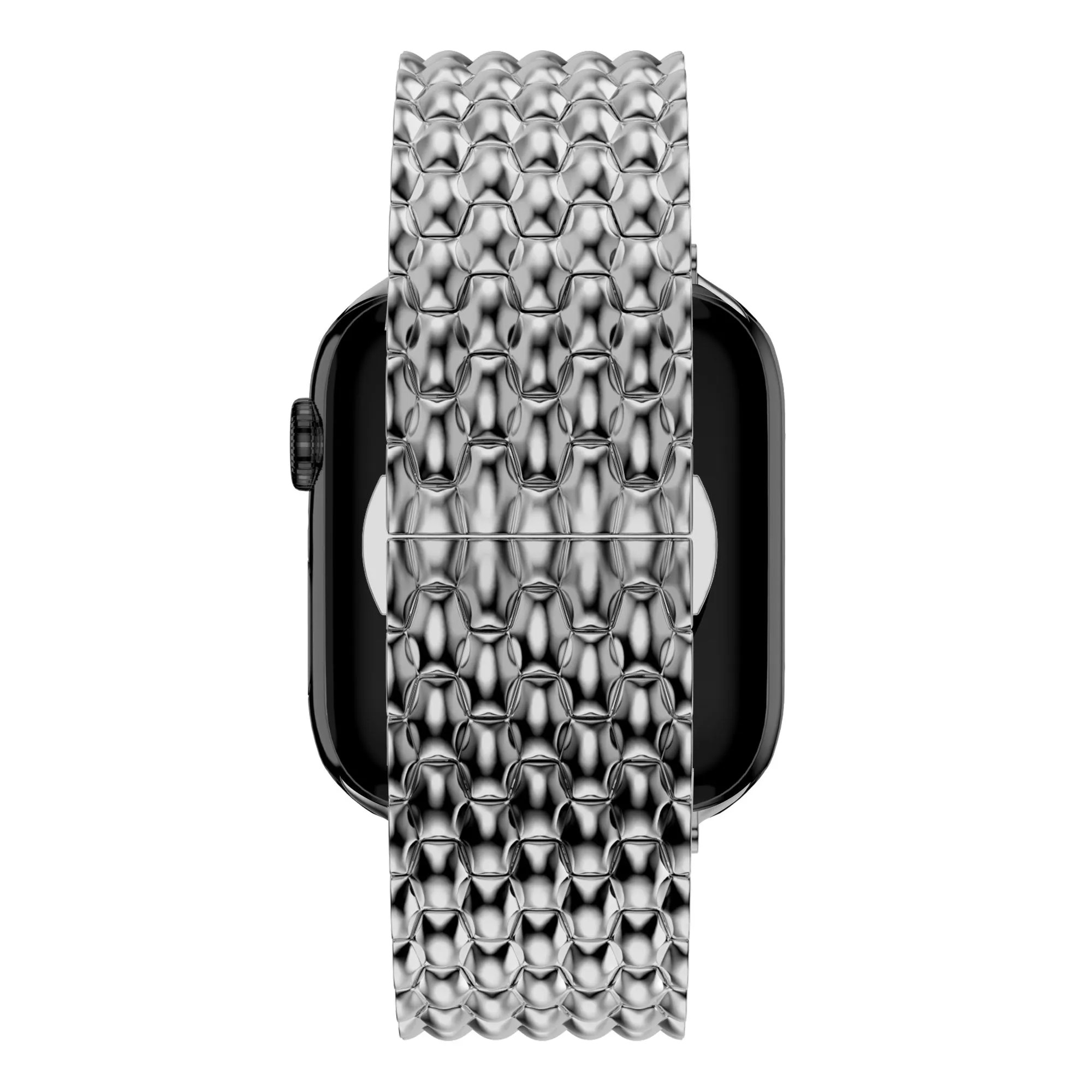 Clearance Price Bandz Apple Watch Steel Strap 'Dragon' (Silver)  Limited Release!