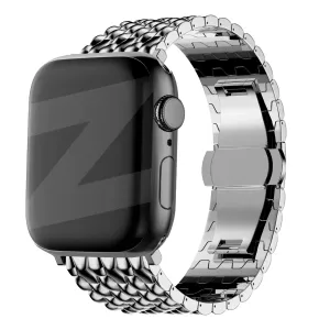 Clearance Price Bandz Apple Watch Steel Strap 'Dragon' (Silver)  Limited Release!