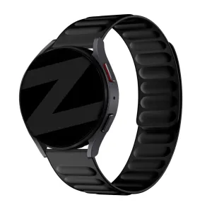 Clearance Price Bandz Huawei Watch 5 - 46mm Magnetic Finewoven Strap (Black)  Ends Soon!