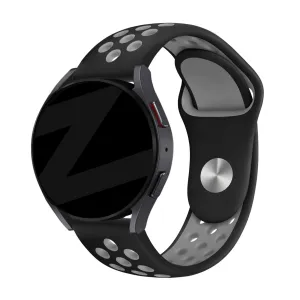 Clearance Price Bandz Huawei Watch 5 - 46mm Sport Strap 'Deluxe' (Black/Grey)  Going Fast!