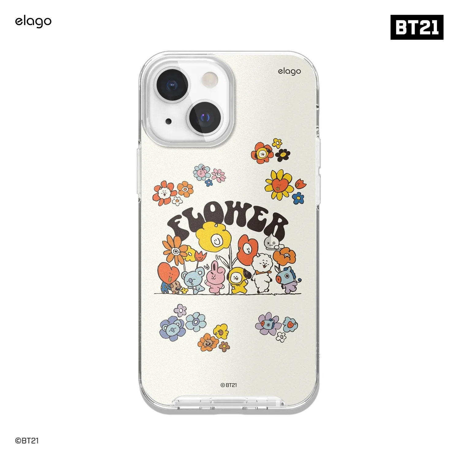 Clearance Price BT21 | elago Flower Case for iPhone 13 Mini  Ends Soon!