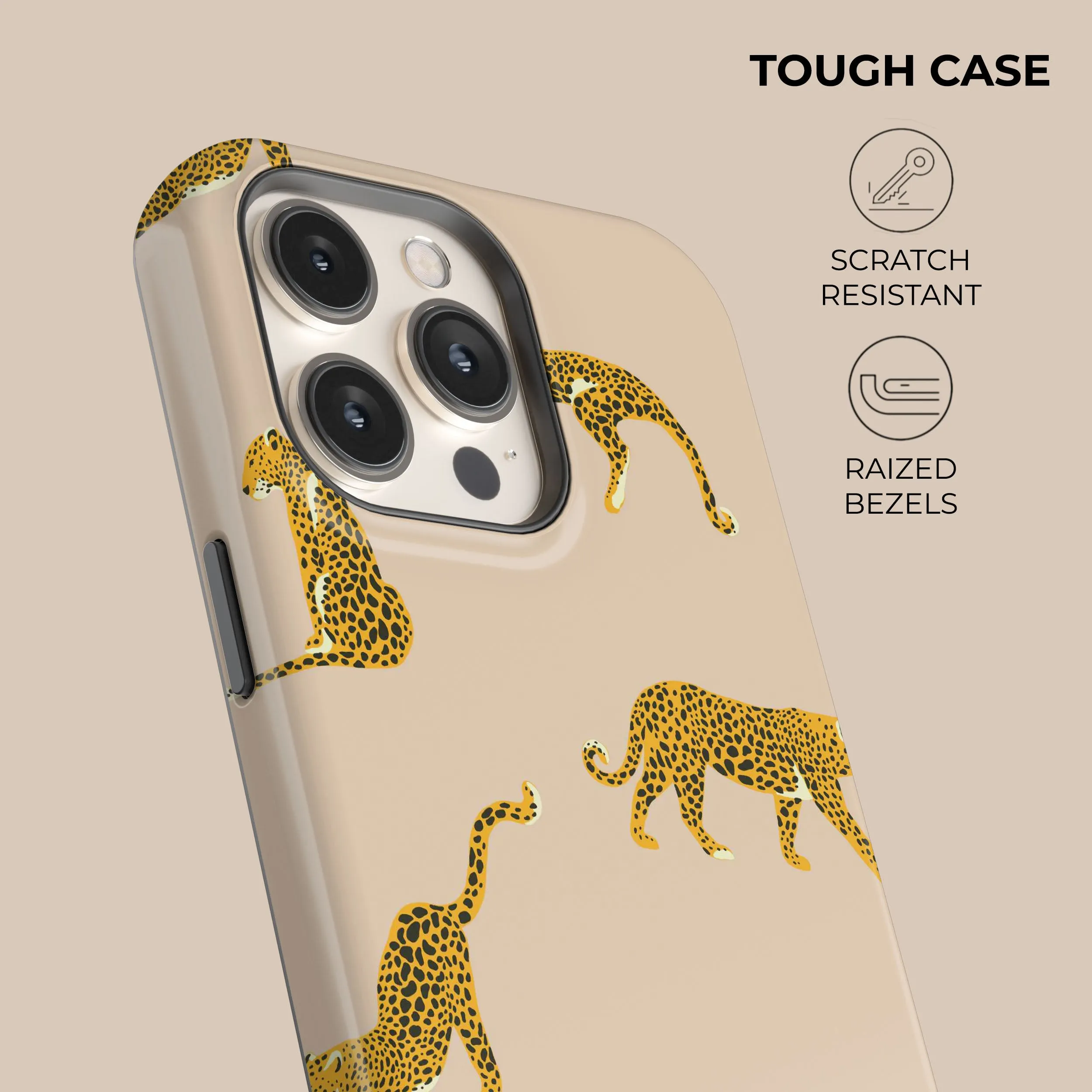 Clearance Price Cheetah Hypnotizing Phone Case  Last Few Pieces!