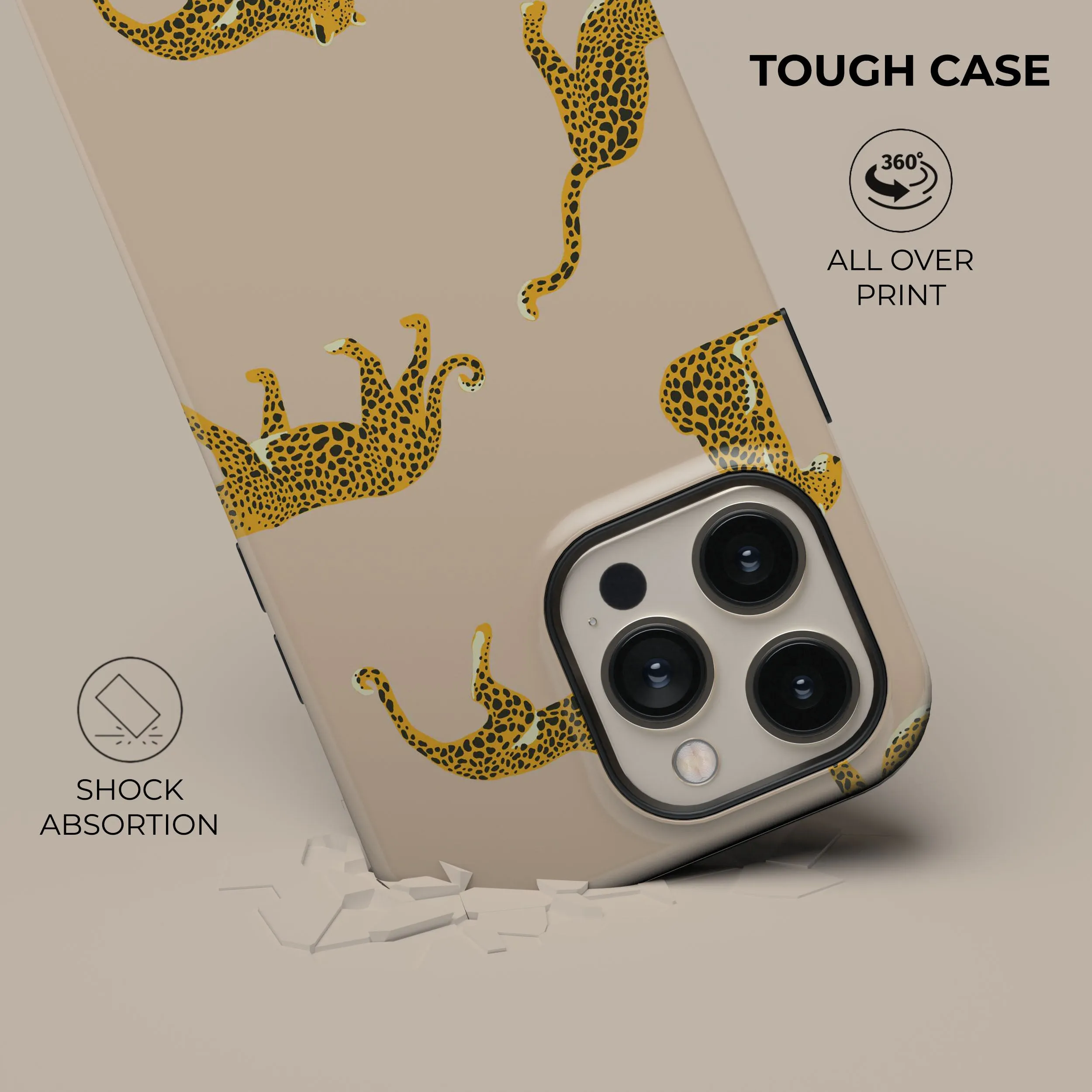 Clearance Price Cheetah Hypnotizing Phone Case  Last Few Pieces!