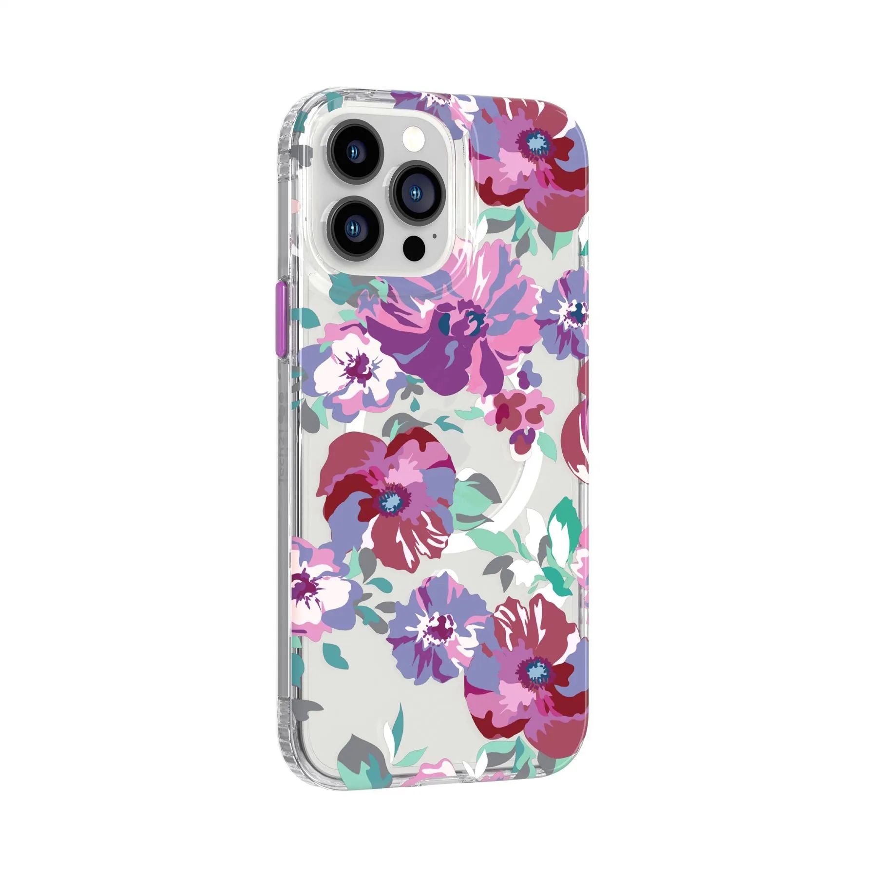 Clearance Price EvoArt - Apple iPhone 13 Pro Max Case MagSafe Compatible - Purple Anemone  Stylish & Comfortable
