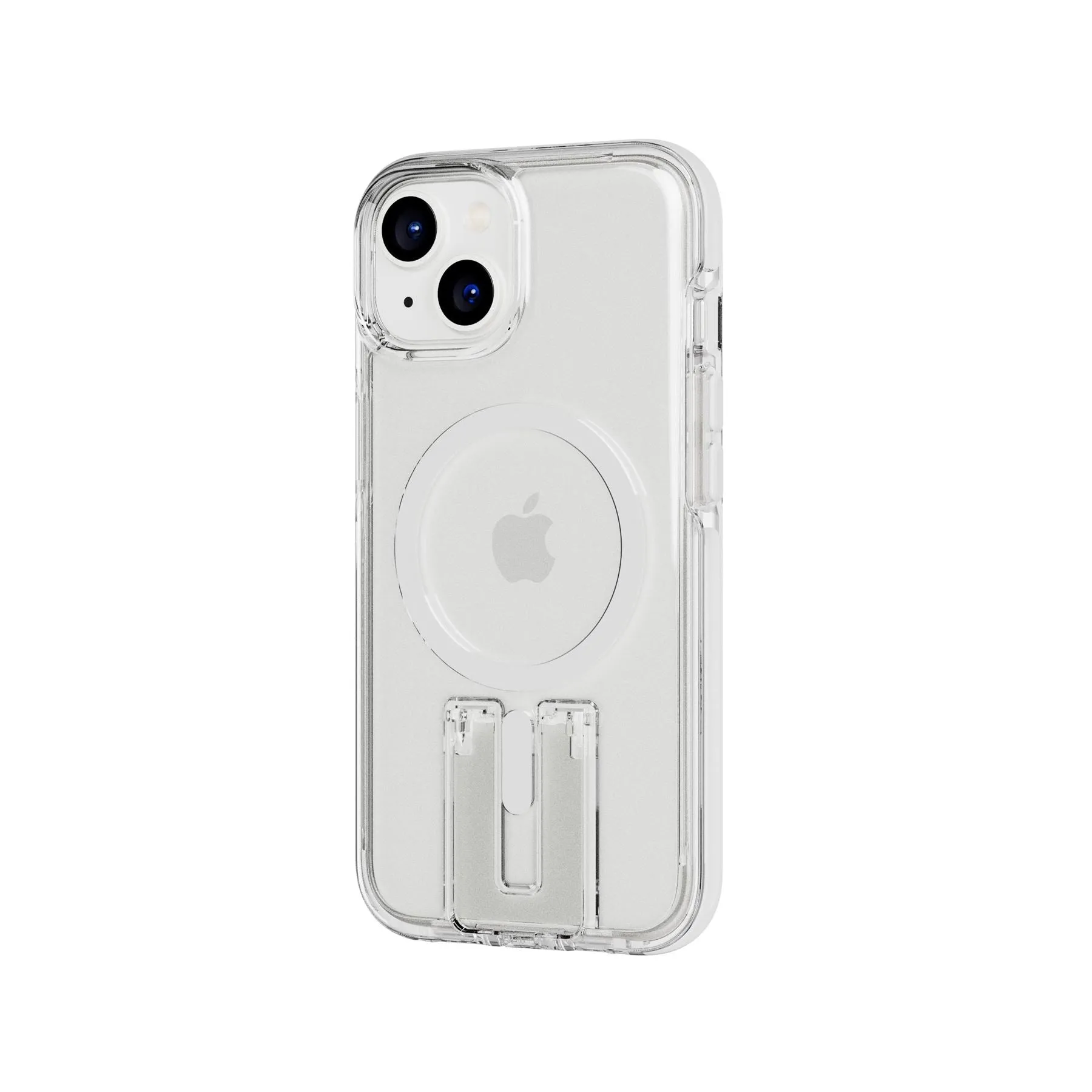 Clearance Price EvoCrystal Kick - Apple iPhone 16e/14 Case MagSafe Compatible - White  Last Chance!