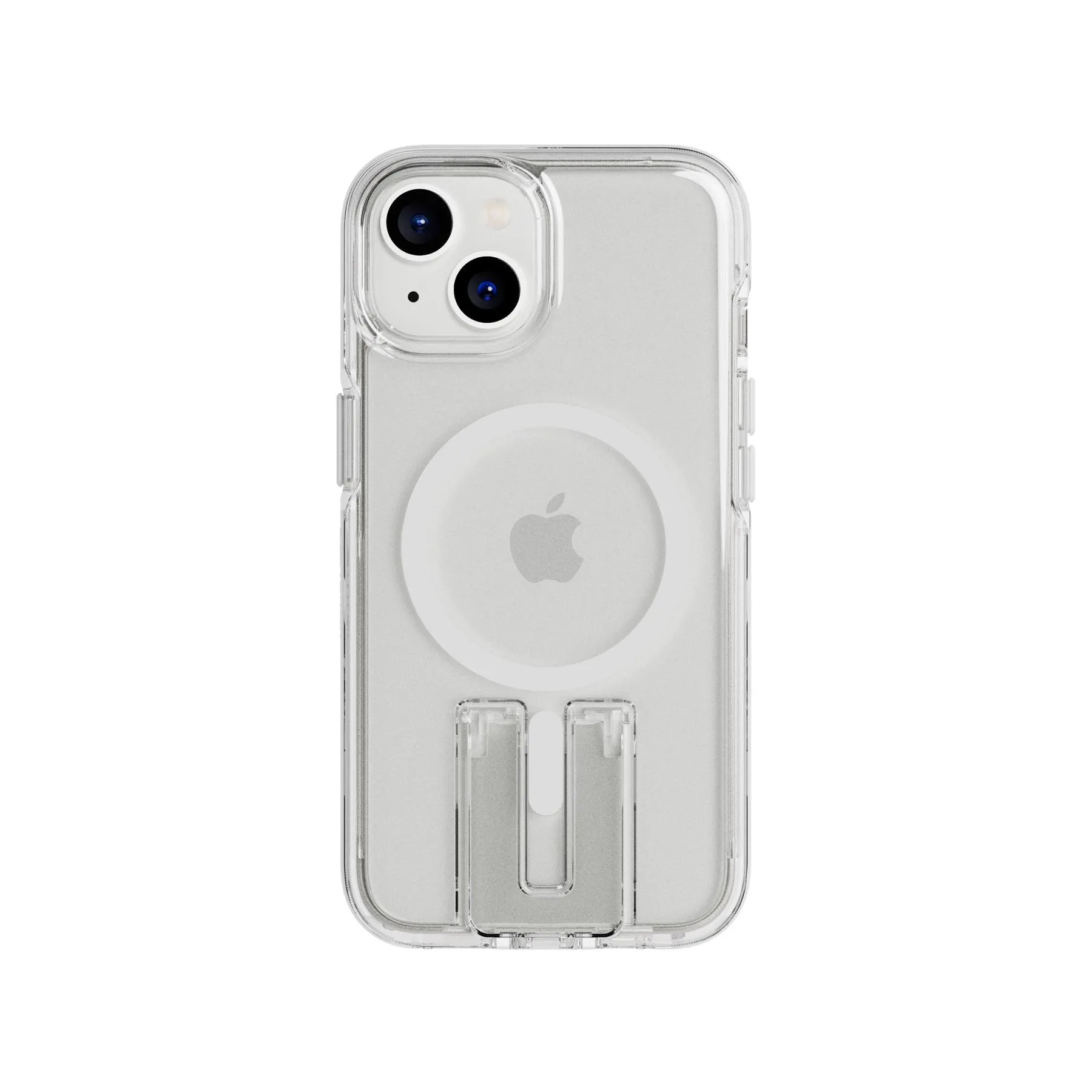 Clearance Price EvoCrystal Kick - Apple iPhone 16e/14 Case MagSafe Compatible - White  Last Chance!
