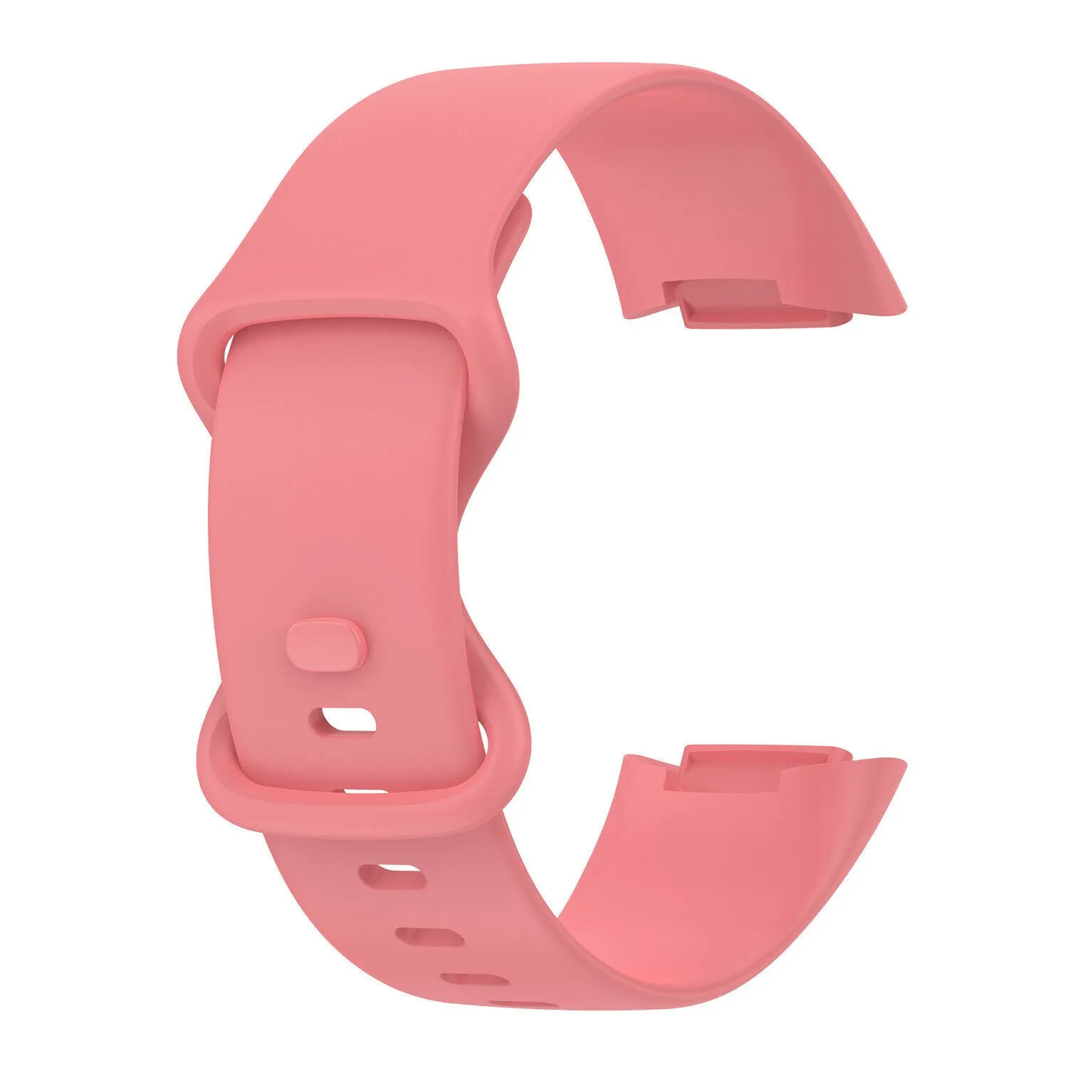 Clearance Price Fitbit Charge 6 Silicone Strap (Pink)  Limited Stock!