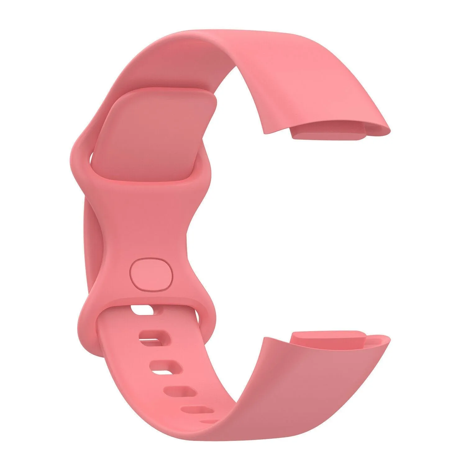 Clearance Price Fitbit Charge 6 Silicone Strap (Pink)  Limited Stock!