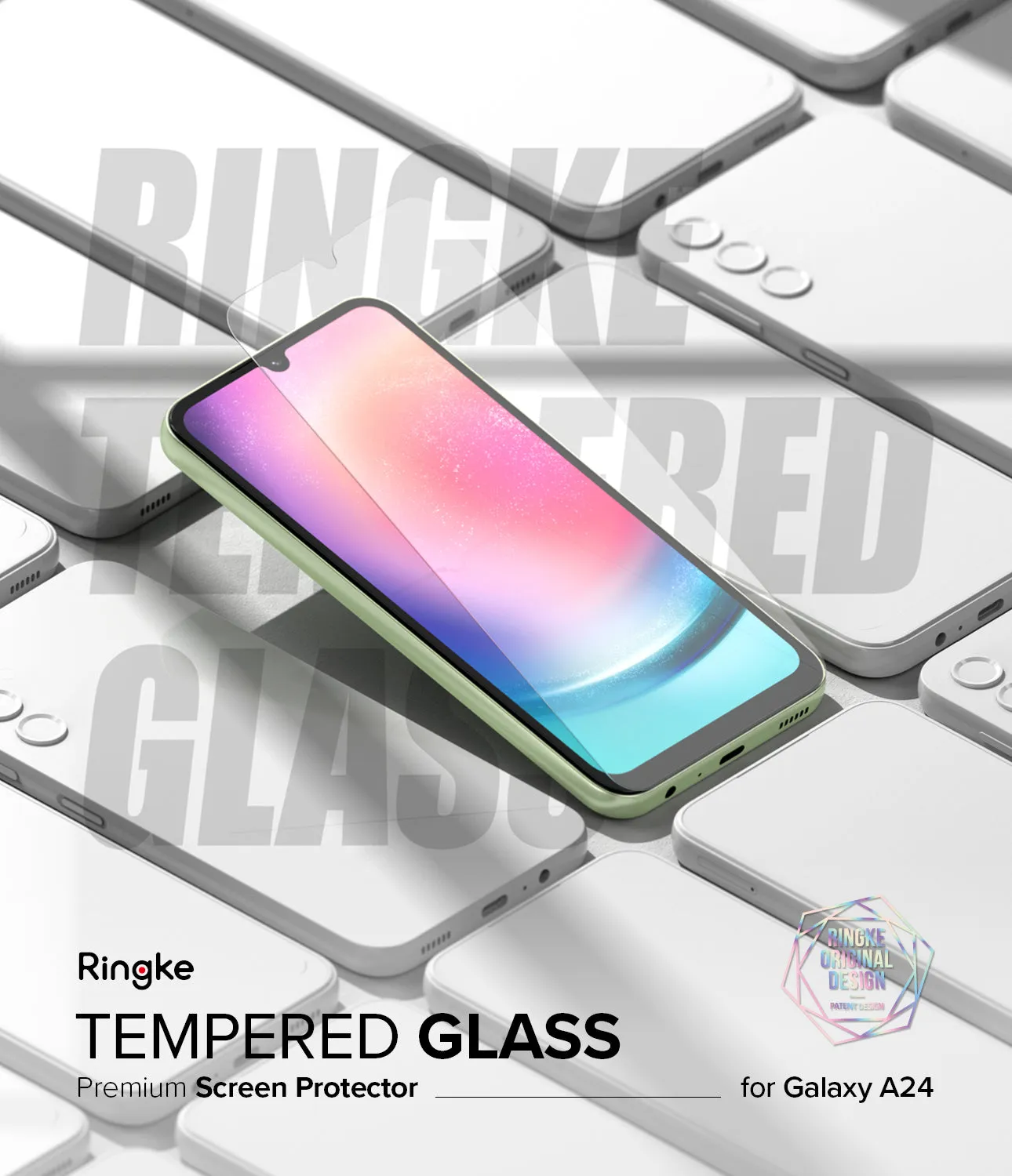 Clearance Price Galaxy A24 4G(LTE) Screen Protector | Full Cover Glass (2 Pack)  Almost Sold Out!