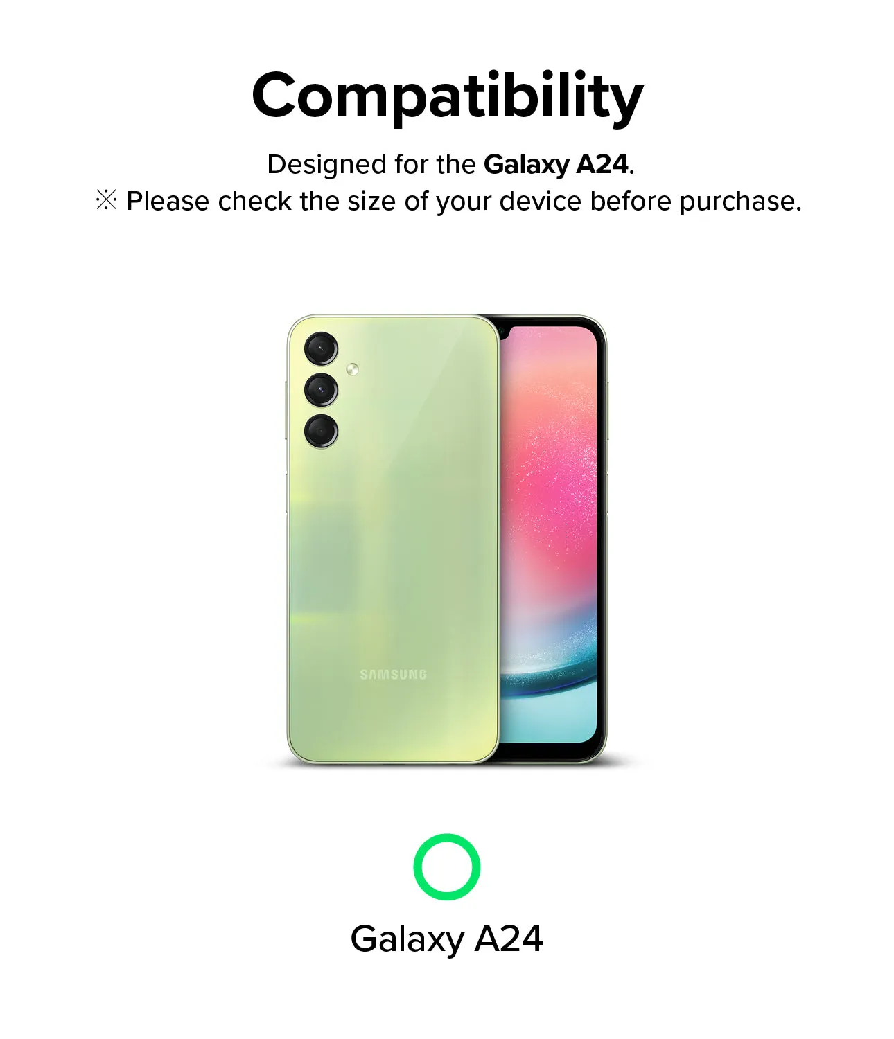 Clearance Price Galaxy A24 4G(LTE) Screen Protector | Full Cover Glass (2 Pack)  Almost Sold Out!