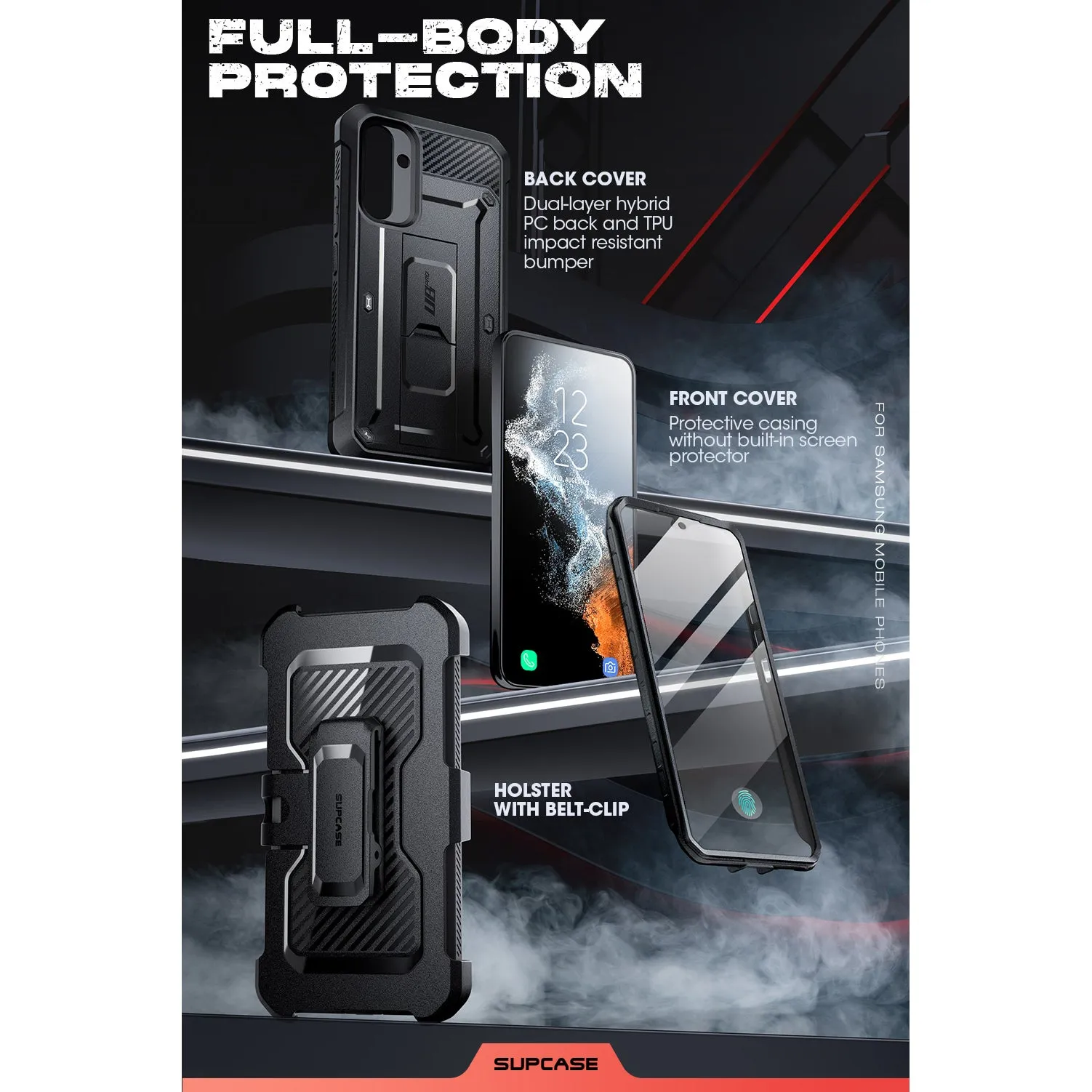 Clearance Price Galaxy A34 Unicorn Beetle PRO Rugged Holster Case-Black  Almost Gone!