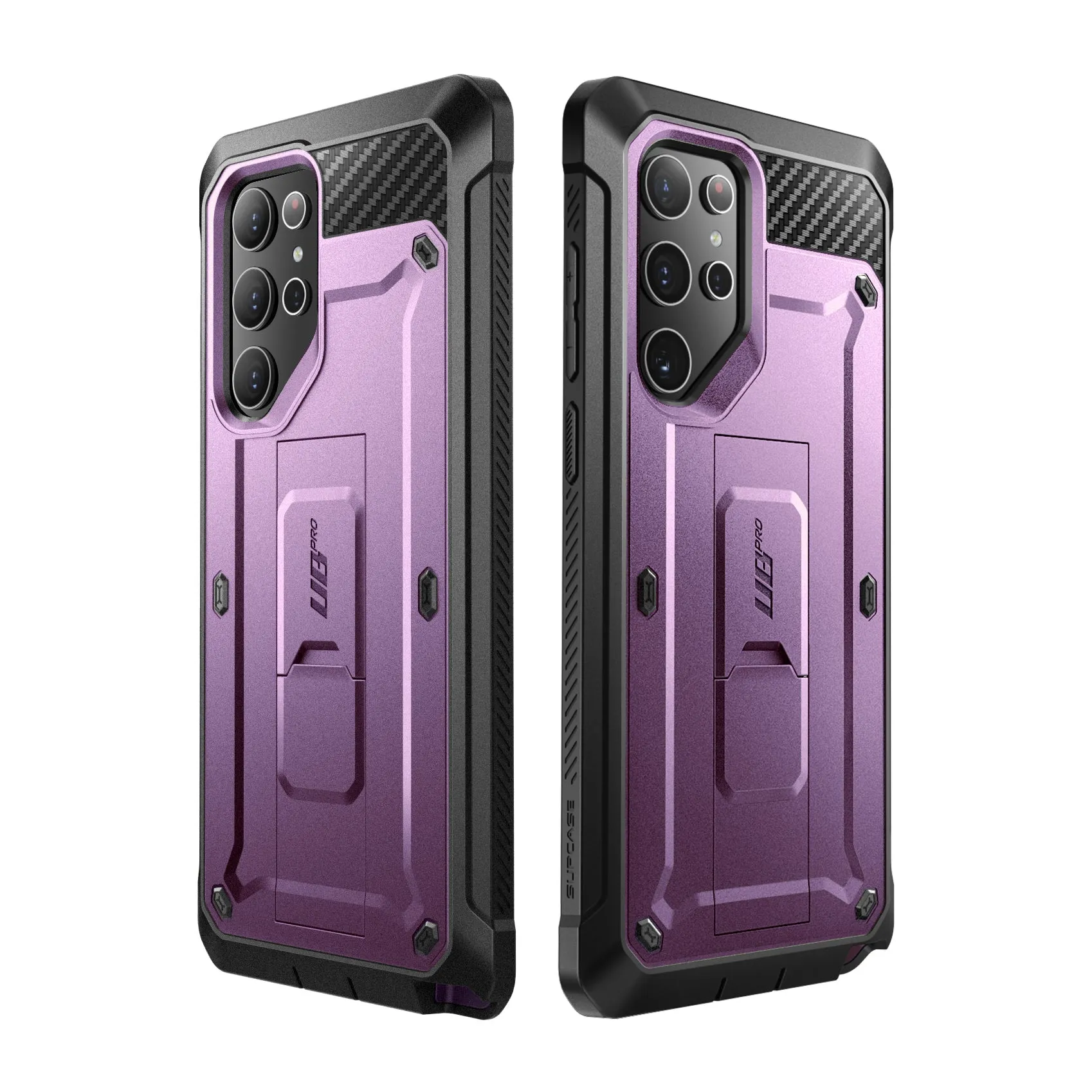 Clearance Price Galaxy S22 Ultra Unicorn Beetle PRO Rugged Case-Metallic Purple  Stylish & Comfortable