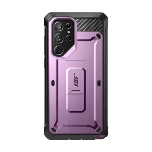 Clearance Price Galaxy S22 Ultra Unicorn Beetle PRO Rugged Case-Metallic Purple  Stylish & Comfortable