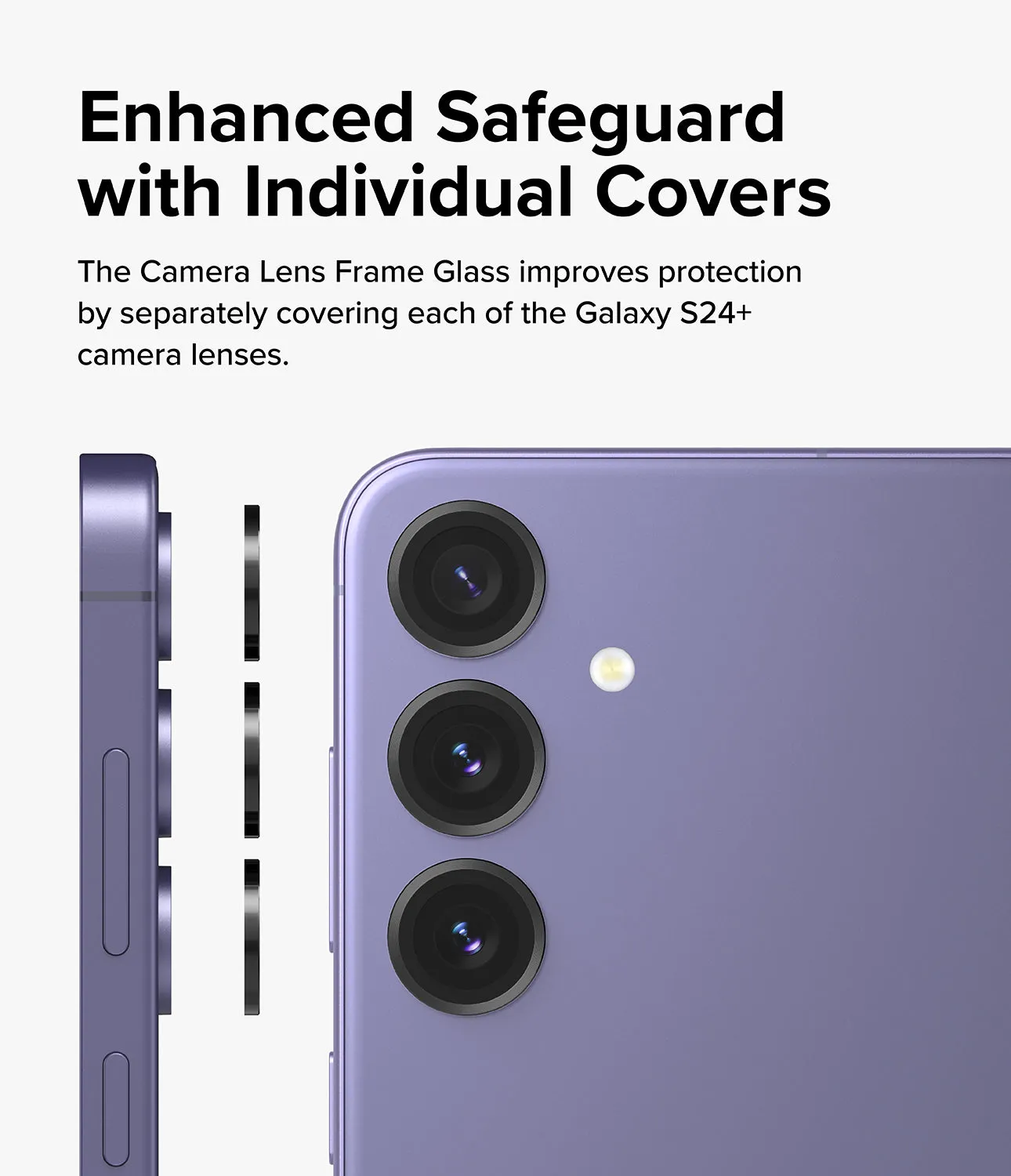 Clearance Price Galaxy S24 Plus Lens Protector | Camera Lens Frame Glass  Ends Soon!