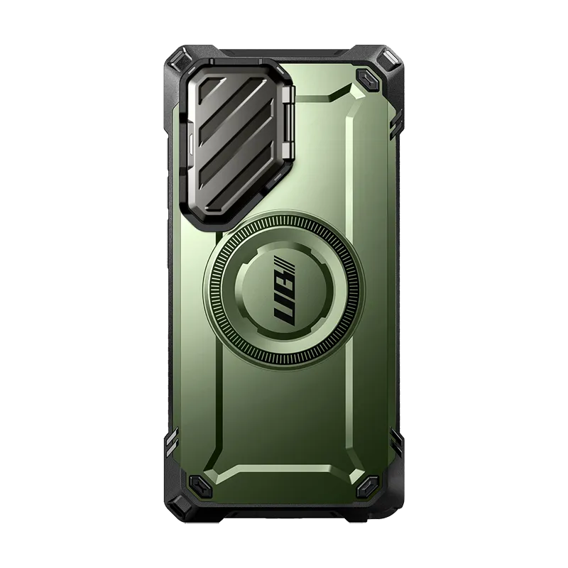 Clearance Price Galaxy S25 Ultra Unicorn Beetle MAG XT Bumper Case -Dark Green  Limited Availability!