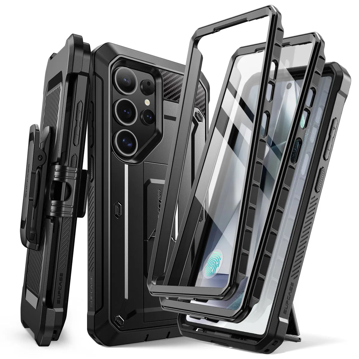 Clearance Price Galaxy S25 Ultra Unicorn Beetle PRO Rugged Case-Black  Going Fast!