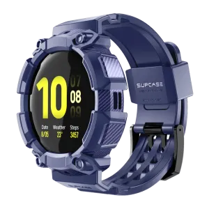 Clearance Price Galaxy Watch Active 2 44mm Unicorn Beetle Pro Wristband Case-Navy  Almost Gone!