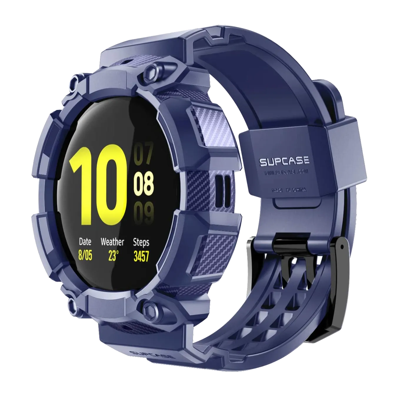 Clearance Price Galaxy Watch Active 2 44mm Unicorn Beetle Pro Wristband Case-Navy  Almost Gone!