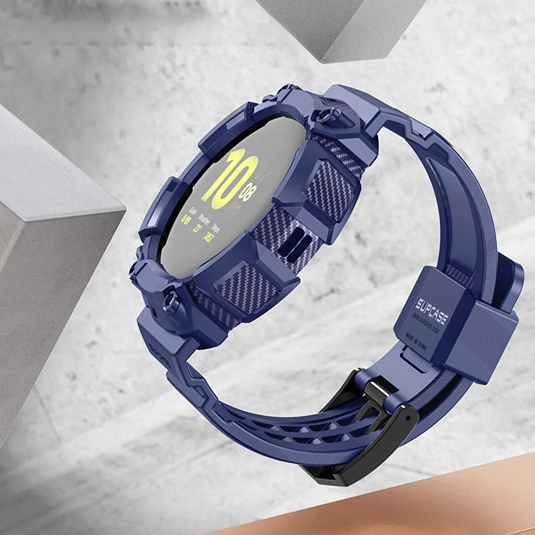Clearance Price Galaxy Watch Active 2 44mm Unicorn Beetle Pro Wristband Case-Navy  Almost Gone!