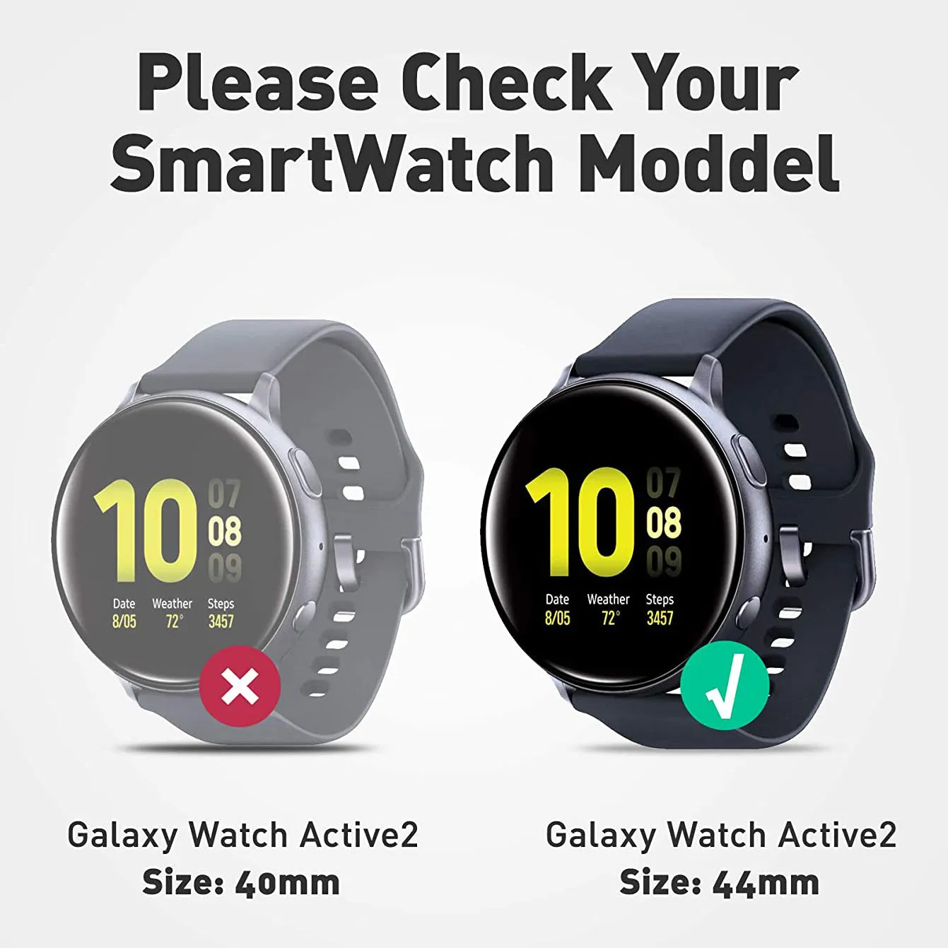 Clearance Price Galaxy Watch Active 2 44mm Unicorn Beetle Pro Wristband Case-Navy  Almost Gone!