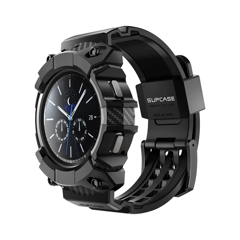 Clearance Price Galaxy Watch4 42mm Unicorn Beetle PRO Wristband Case-Black  Last Few Pieces!