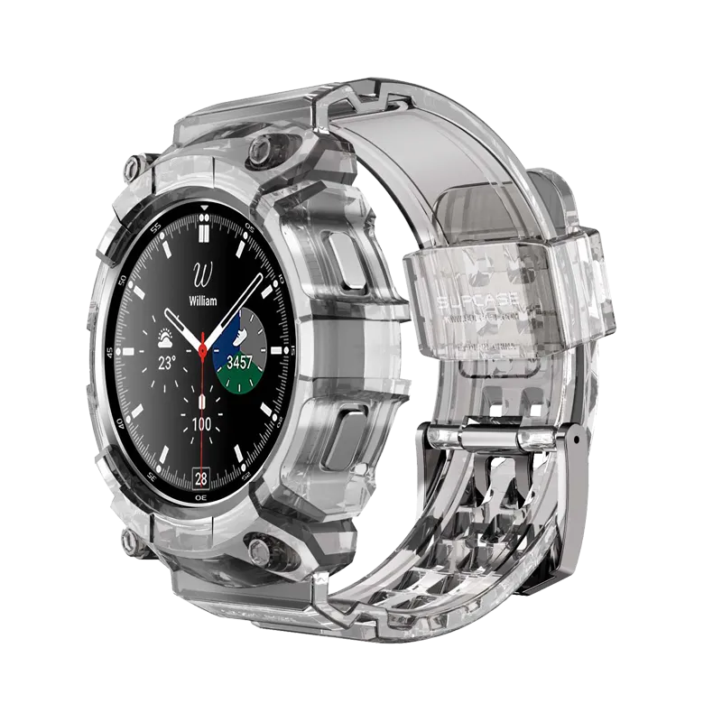 Clearance Price Galaxy Watch4 46mm Unicorn Beetle PRO Wristband Case-Clear  Limited Release!