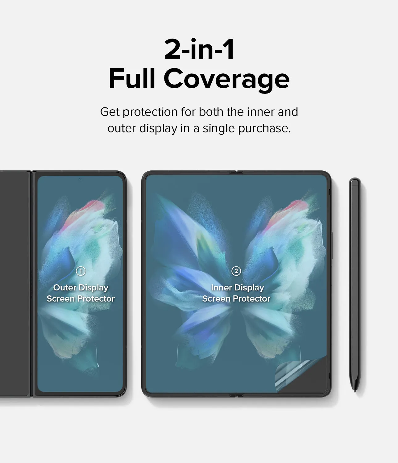 Clearance Price Galaxy Z Fold 4 Combo | Case   Screen Protector  Today Only!