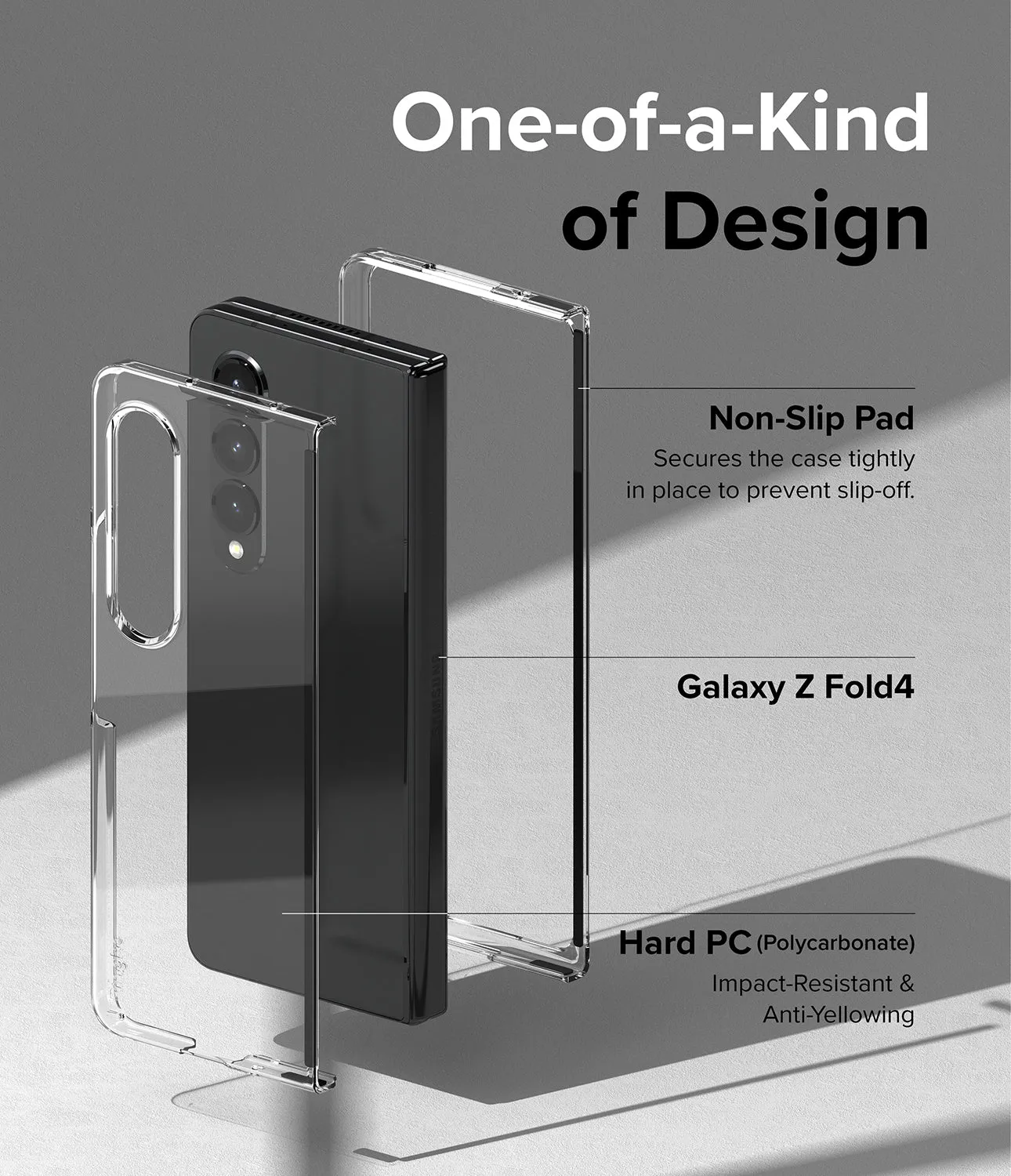 Clearance Price Galaxy Z Fold 4 Combo | Case   Screen Protector  Today Only!