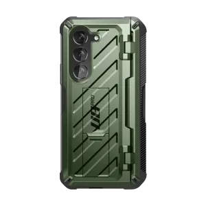 Clearance Price Galaxy Z Fold5 Unicorn Beetle PRO Rugged Case with S-Pen Holder-Dark Green  Limited Stock!