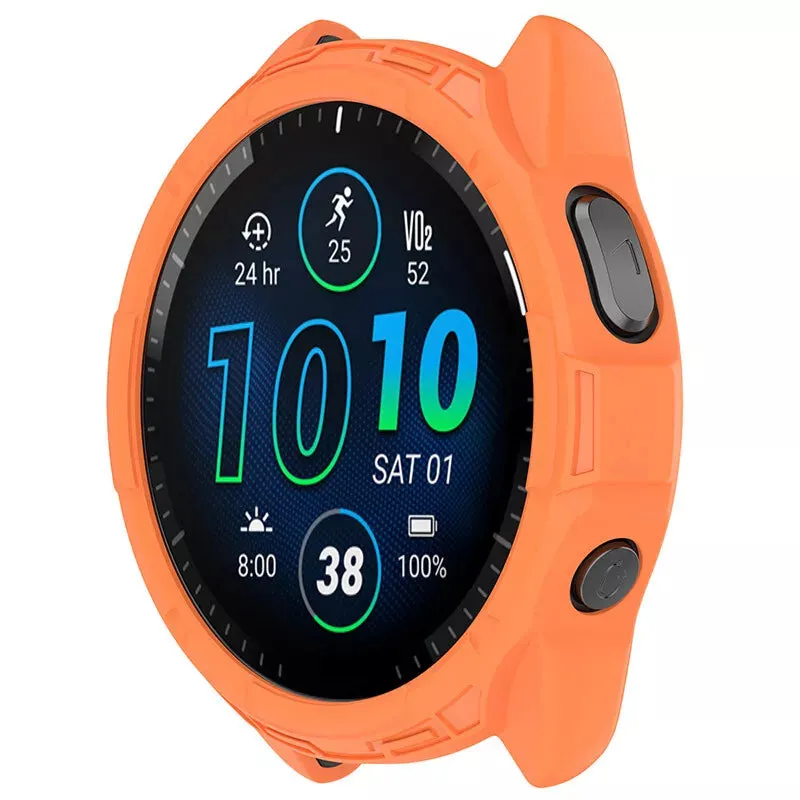 Clearance Price Garmin Forerunner 965 Rugged TPU Case (Orange)  Today Only!