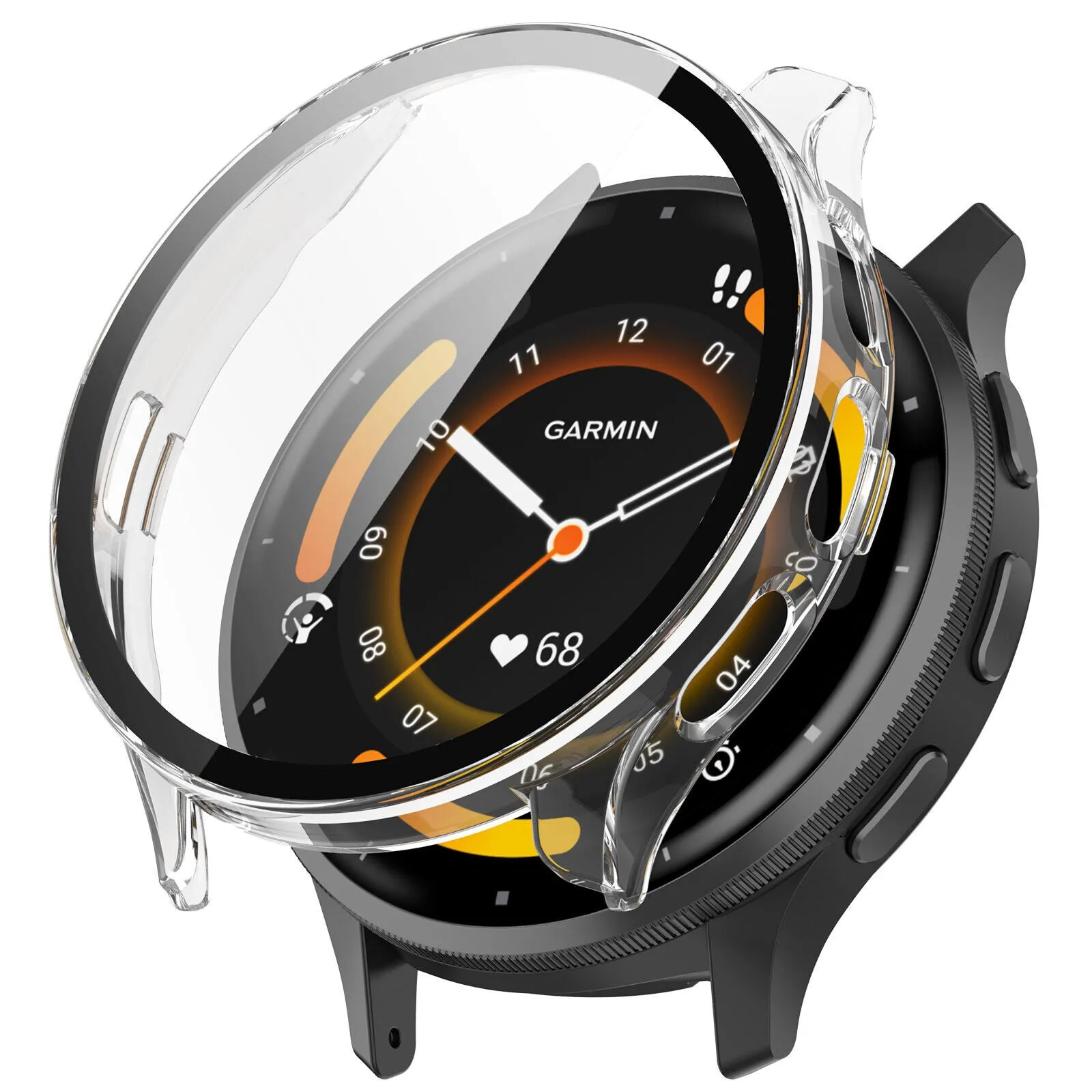 Clearance Price Garmin Venu 3s hard case with glass (transparent)  Dont Miss Out!