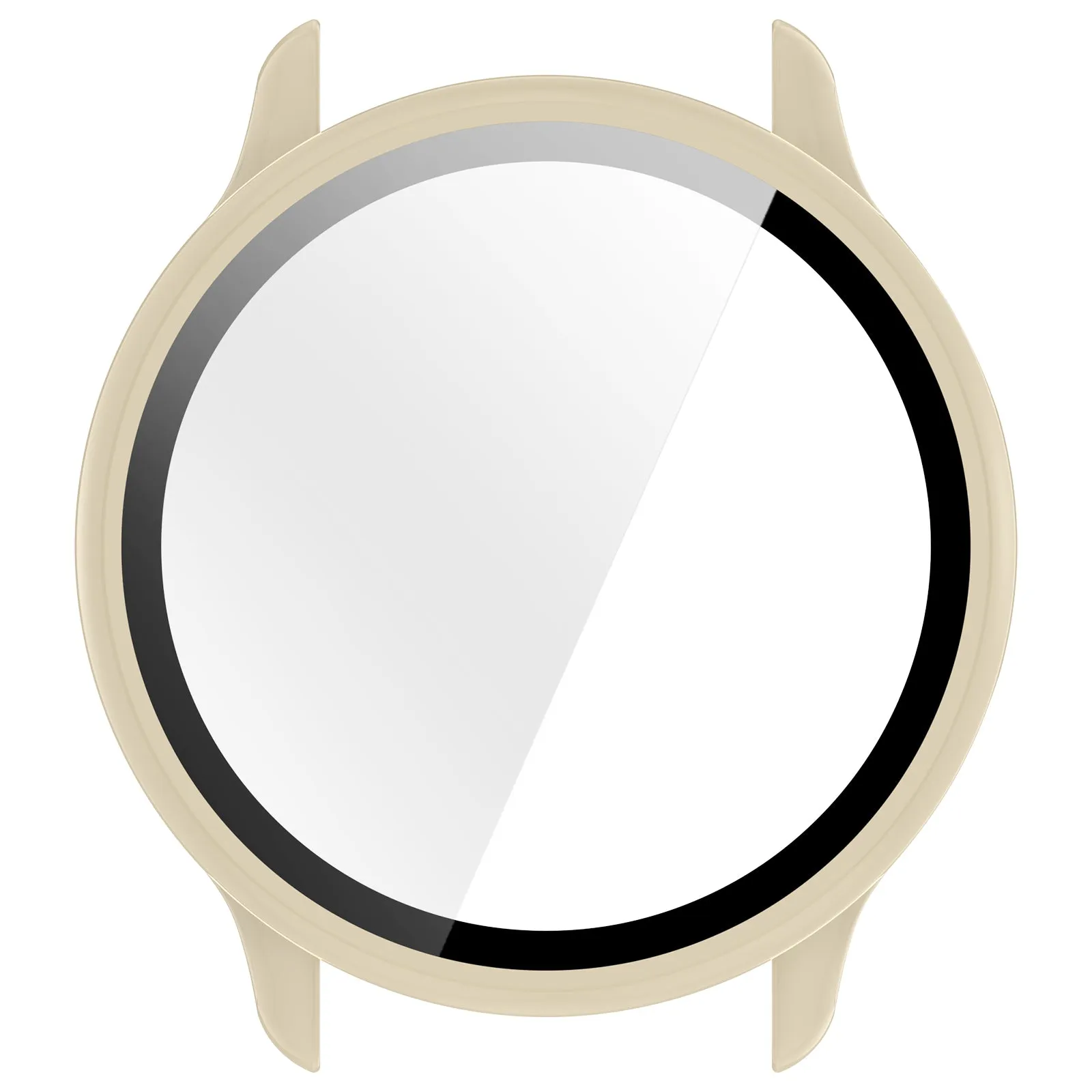 Clearance Price Garmin Vivoactive 6 Hard Case with Glass (Beige)  Almost Gone!