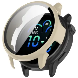 Clearance Price Garmin Vivoactive 6 Hard Case with Glass (Beige)  Almost Gone!