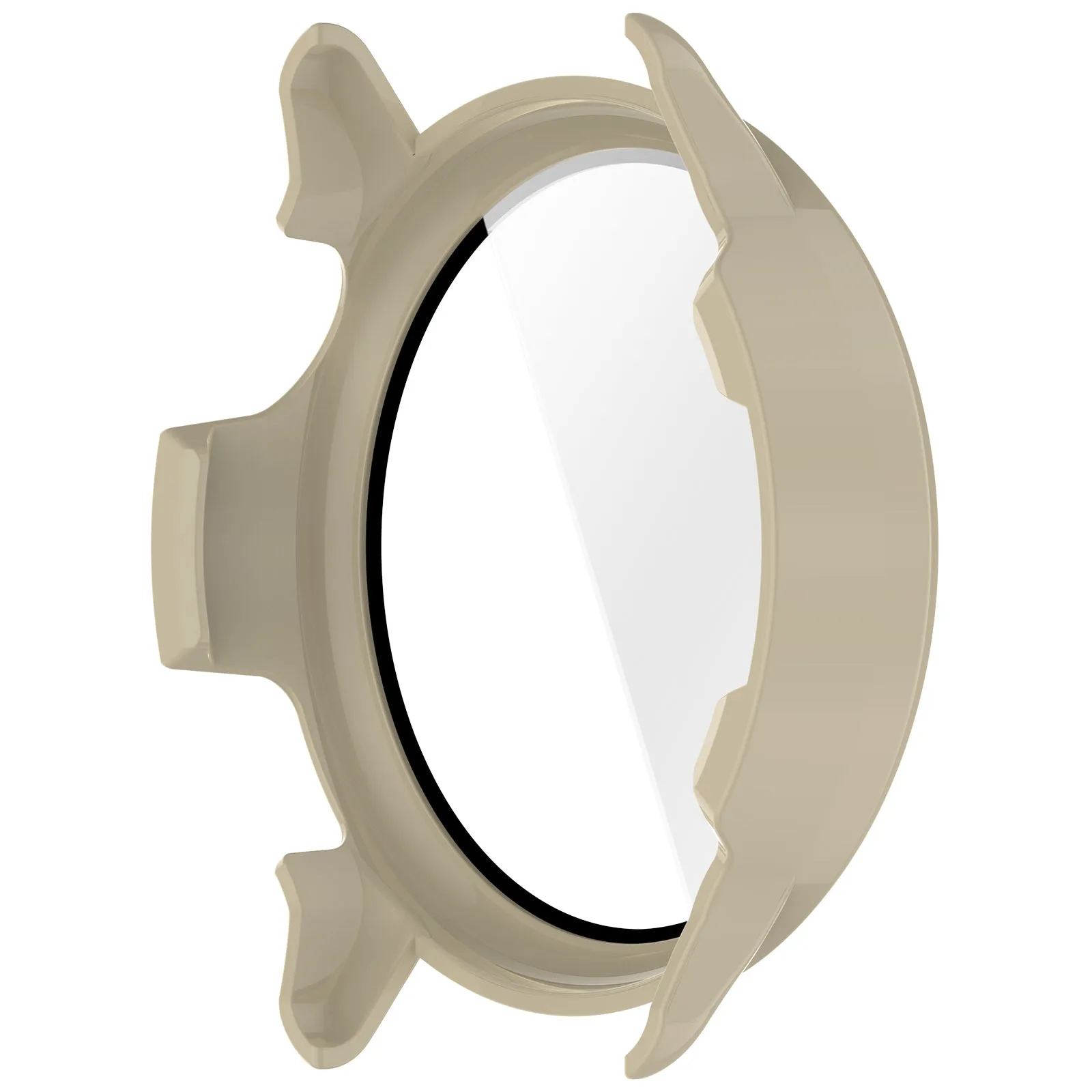 Clearance Price Garmin Vivoactive 6 Hard Case with Glass (Beige)  Almost Gone!