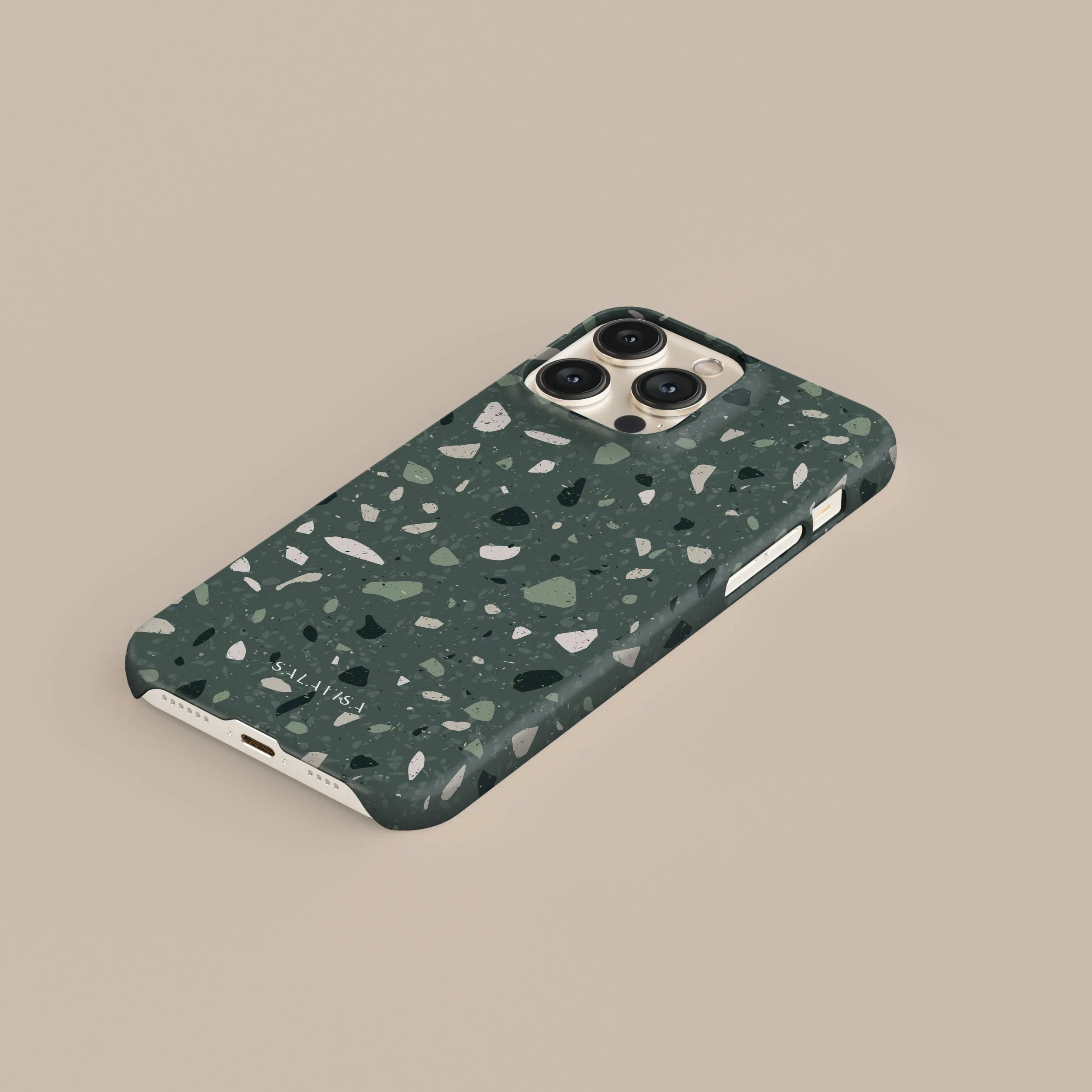 Clearance Price Green Terrazzo Phone Case  Last Few Pieces!