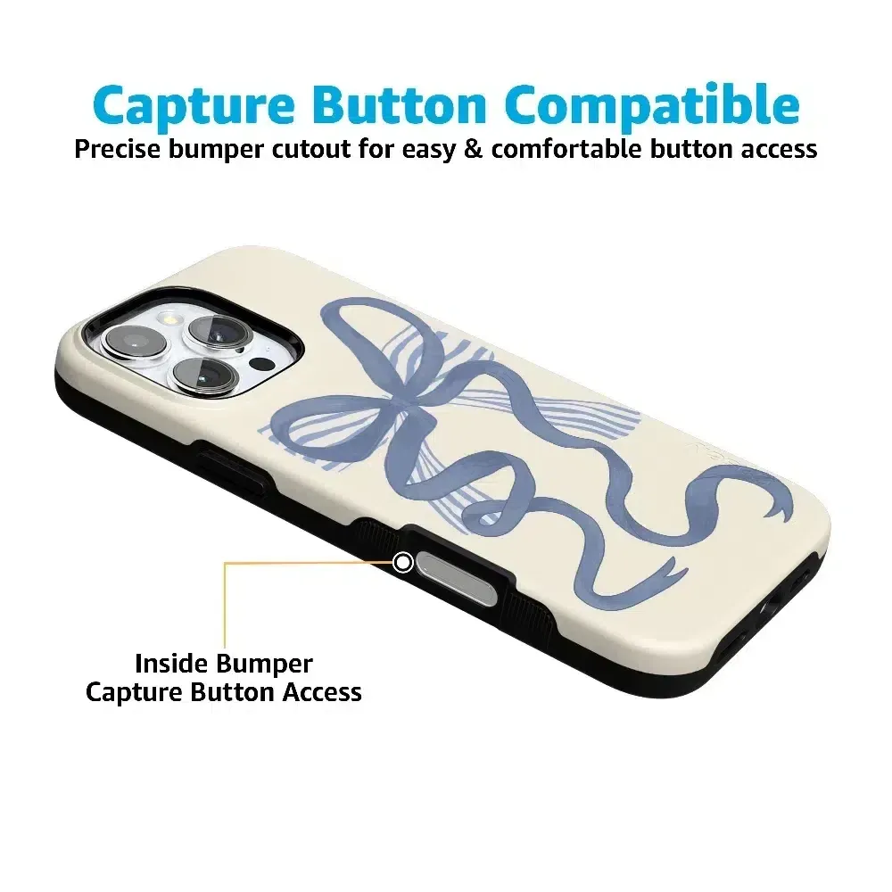 Clearance Price Heartstrings | Blue Bow Case  Last Chance!