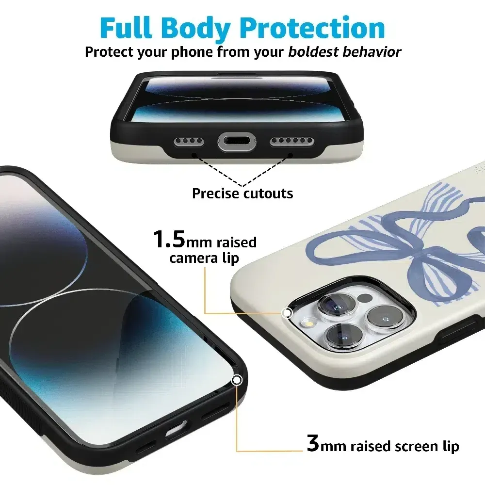 Clearance Price Heartstrings | Blue Bow Case  Last Chance!