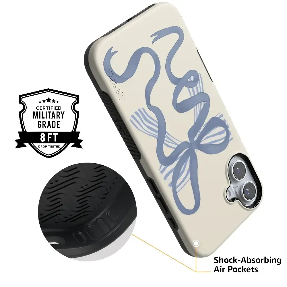 Clearance Price Heartstrings | Blue Bow Case  Last Chance!
