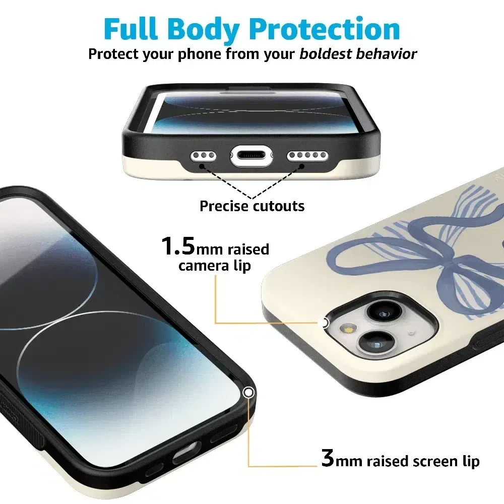 Clearance Price Heartstrings | Blue Bow Case  Last Chance!