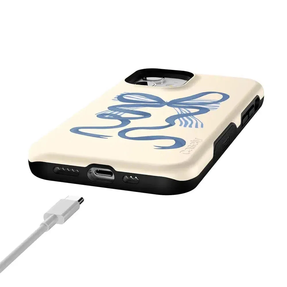 Clearance Price Heartstrings | Blue Bow Case  Last Chance!