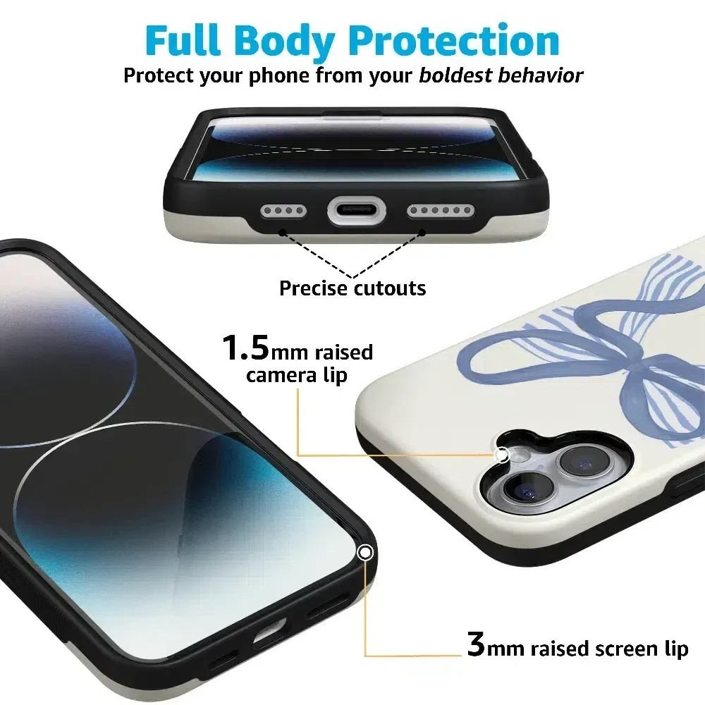 Clearance Price Heartstrings | Blue Bow Case  Last Chance!