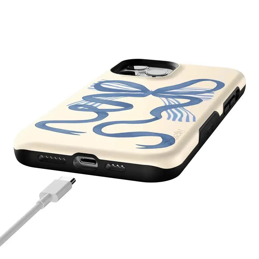 Clearance Price Heartstrings | Blue Bow Case  Last Chance!