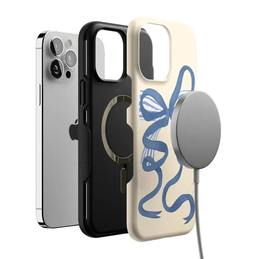 Clearance Price Heartstrings | Blue Bow Case  Last Chance!