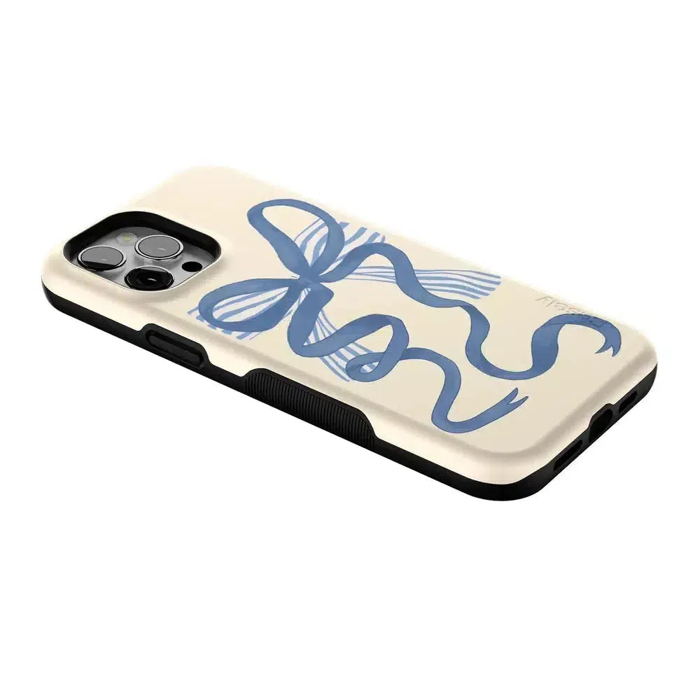 Clearance Price Heartstrings | Blue Bow Case  Last Chance!