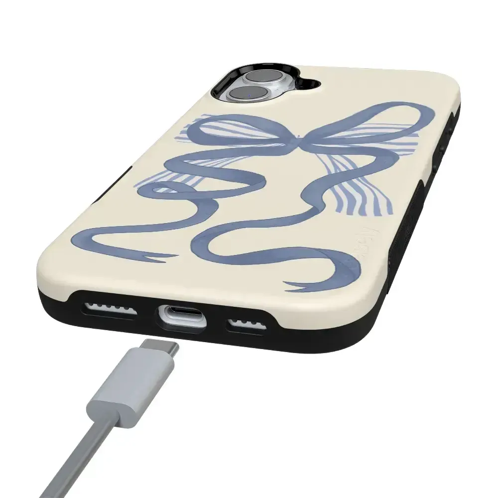 Clearance Price Heartstrings | Blue Bow Case  Last Chance!