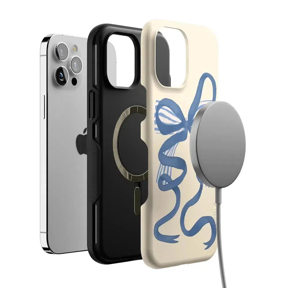 Clearance Price Heartstrings | Blue Bow Case  Last Chance!