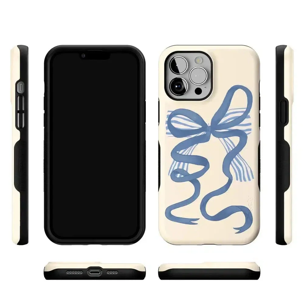 Clearance Price Heartstrings | Blue Bow Case  Last Chance!