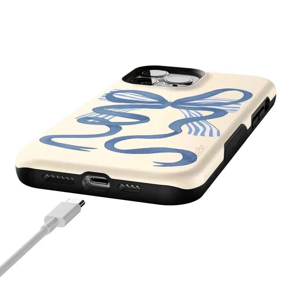 Clearance Price Heartstrings | Blue Bow Case  Last Chance!