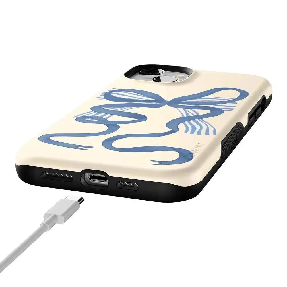 Clearance Price Heartstrings | Blue Bow Case  Last Chance!